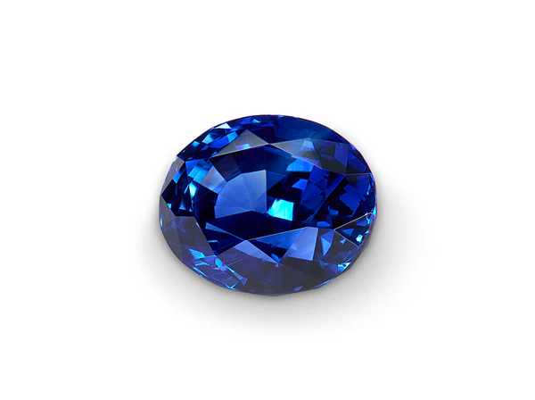 Natural Australian blue sapphire cut and polished in Australia